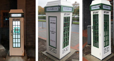 Stryker donating and installing lifesaving equipment along newly